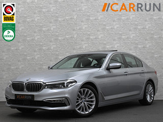 BMW 5 Serie 530d xDrive | Dealer Onderhouden | ACC | 360 Camera | Schuifdak | Comfortstoelen | Head-Up | Achterasbesturing | Leder | Keyless-Entry | Memory | Stoelverwarming V+A | LED | Stuurverwarming | Draadloos Laden | Dodehoek | BTW |