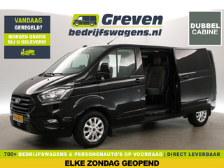 Ford Transit Custom 300 2.0 TDCI L2H1 Limited | DC | Airco | Cruise | Carplay | Trekh. | Navi | 2xSchuifdeur