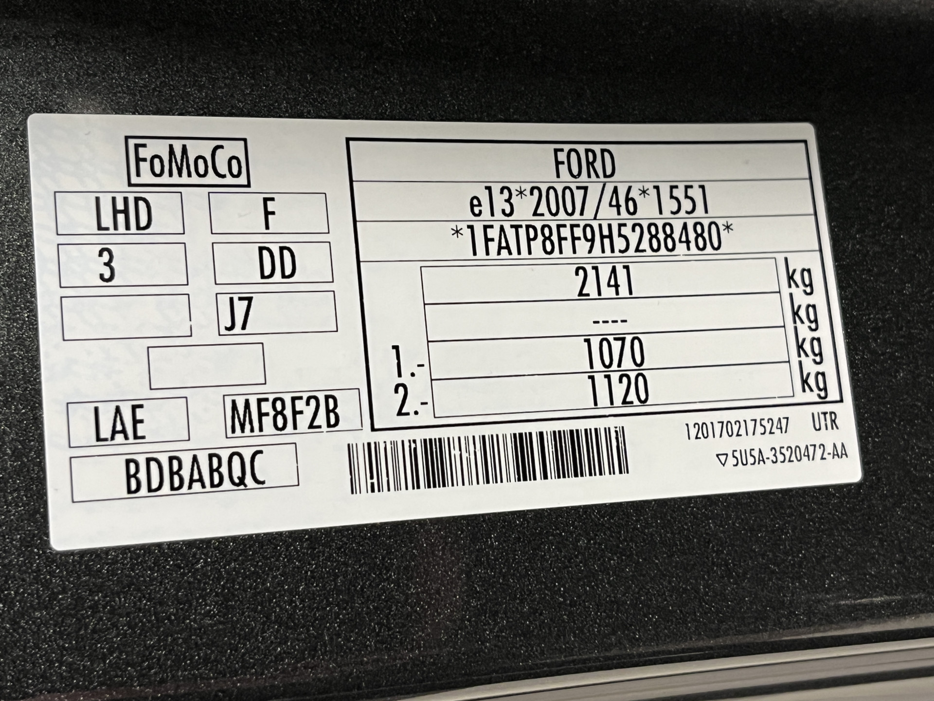 Hoofdafbeelding Ford Mustang