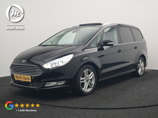 Ford Galaxy 2.0 Titanium 7 Persoons 240pk Automaat | Panodak | Trekhaak af Fabriek | Adaptive Cruise | Alcantara Sportstoelen Memory | Sony Soundsystem | Navi Full Map | Keyless |