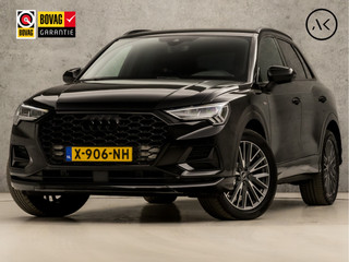 Audi Q3 35 TFSI S Line Sport 150Pk Automaat (VIRTUAL COCKPIT, GROOT NAVI, LEDER, SFEERVERLICHTING, ALCANTARA HEMEL, STUUR/STOELVERWARMING, SPORTSTOELEN, MATRIX LED KOPLAMPEN, GETINT GLAS, NIEUWSTAAT)