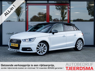 Audi A1 Sportback 1.0 TFSI Adrenalin | S-Line | Origineel NL | Eerste Eigenaar | Navigatie | Airco | Cruise Control | 5 DEURS | 17'' Lichtmetalen Velgen | Parkeersensoren | Grijs Dak | LED Achterlichten | Bluetooth |