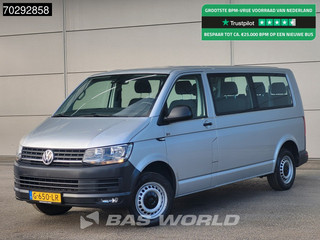 Volkswagen Transporter Incl. BPM + BTW Personenvervoer L2H1 Trekhaak Navi Airco Cruise Camera Parkeersensoren Kombi TV Taxi Euro6 Airco Trekhaak Cruise control