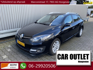 Hoofdafbeelding Renault Mégane Estate Renault Mégane Estate 1.2 TCe Limited Clima, Navi, CC, PDC, LM, Trekh, – Inruil Mogelijk –