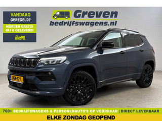 Jeep Compass 4xe 240PK Plug-in Hybrid Electric S | SOH 95% | Virtual | Camera | Verwarmd stuur/stoel | Carplay | Leder | Keyless