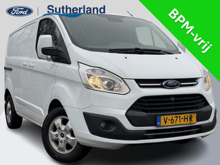 Ford Transit Custom 270 2.0 TDCI L1H1 Limited 130pk | Achteruitrijcamera | Cruise control | Trekhaak | 3 zits | Navigatie | Bluetooth
