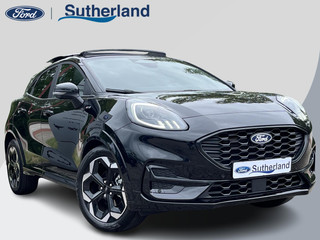 Ford Puma 1.0 EcoBoost Hybrid ST-Line X 155pk Automaat | Panoramadak | Afneembare trekhaak | Winter Pack | Adaptive cruise control | 360 graden camera | Bang&Olufsen | Elektrsiche achterklep | Matrix LED