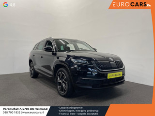 Skoda Kodiaq 1.5 TSI Sportline Business Airco ECC Navi Carplay 19" LM Velgen Leder/Alcantara PDC VA+ 360 Camera Stoelverwarming voor & achter