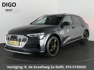 Audi e-tron 55 Quattro Black Edition Plus 95 kWh 408 PK | ACCU 89% | 1e eigenaar | Schuif-/Kanteldak | Navigatie |