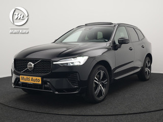 Volvo XC60 B4 R-Design Automaat 198pk Dealer O.H | Trekhaak Af Fabriek | Panodak | Camera | Lederen Sportstoelen Memory & Verwarmd | Cruise Control | Apple Carplay | Keyless | Google Assistant & Maps | Virtual | DAB |