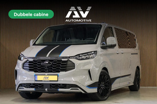 Ford Transit Custom 320 2.0 TDCI L2H1 Sport 170 PK DC | Dubbel Cabine | ACC | Blind Spot | Navigatie | Camera | CarPlay | Lane Assist | Trekhaak | BPM VRIJ | Verlengde fabrieksgarantie tot 12-2029