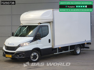 Iveco Daily 35C16 3.0L Laadklep Dubbellucht Bakwagen 160PK Airco Cruise Euro6 Meubelbak Koffer Airco Cruise control