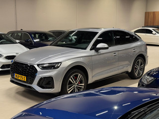 Audi Q5 Sportback 50 TFSI e S-Line, Black Optik, Pano, Virtual Cockpit, Matrix, 360 Cam, Ambiënte Light, Dealer Onderhouden