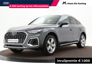 Audi Q5 Sportback 55 TFSIe 367pk S-tronic S edition Competition · Keyless · Camera · Elek. trekhaak · Elek. Achterklep · Apple/Android Car Play · 19'' Inch ·