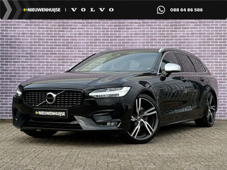 Volvo V90 2.0 T4 Business Sport | Trekhaak | BLIS | Adaptieve cruise control | Harman/Kardon | Stoelverwarming | Leder | Elektrisch verstelbare stoelen |