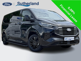 Ford Transit Custom 320 2.5 PHEV L2H1 Black Platinum DC Prijs is excl. BTW incl. BPM | SCI | 233pk | Netto bijtelling 2025 vanaf 461,- per maand! | Driver Assistance Pack Ultimate | Dubbele Zijschuifdeuren