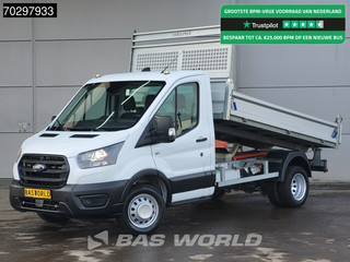 Ford Transit 130pk Dubbellucht Trekhaak Kipper Euro6 Tipper Benne Kieper Trekhaak
