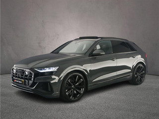 Audi SQ8 quattro | Pano | B&O | Carbon | Audi Exclusive | Head Up | Massage\Ventilatie | 360Cam | 23 inch | Trekhaak | Alcantara dakhemel | HD-Martix | Keyless | Nimbusgrijs