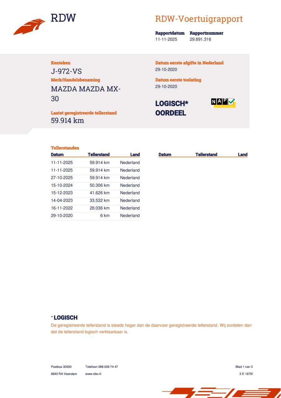 Hoofdafbeelding Mazda MX-30