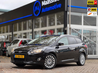 Ford Focus Wagon 1.0 Navi Airco Cruise PDC Trekhaak Stoel vw Keyless Nieuwe APK Boekjes Bluetooth
