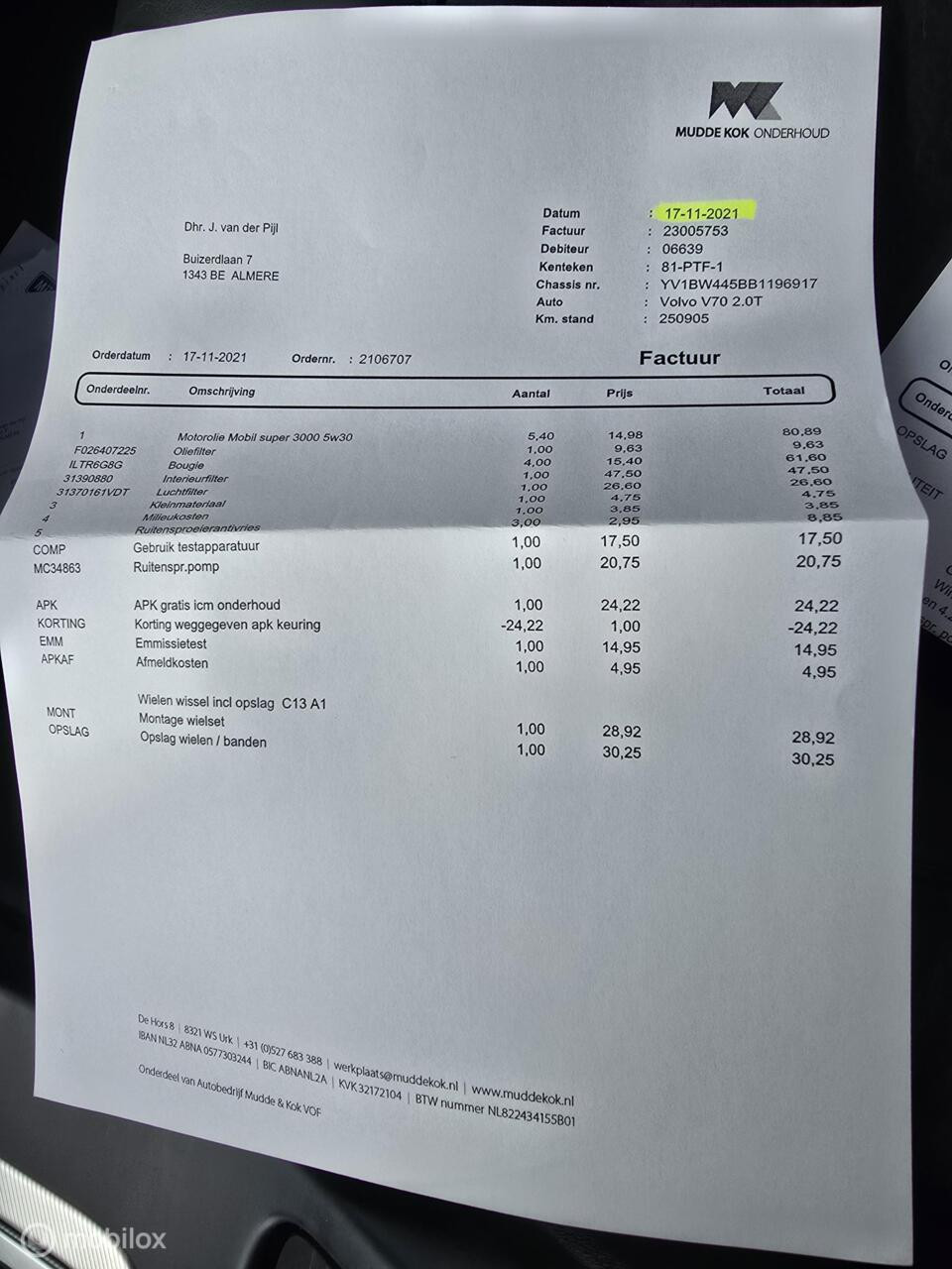 Hoofdafbeelding Volvo V70