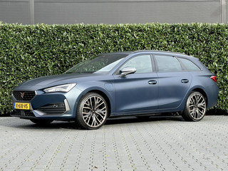 CUPRA Leon Sportstourer 1.4 e-Hybrid VZ Copper Edition, PANO, NL AUTO, NAP LOGISCH, LEDER, NAVI, CRUISE, CAMERA, ECC-AIRCO, STOEL/STUURVERWARMING, ELEKTRISCHE KOFFERKLEP, LICHTMETAAL 19"