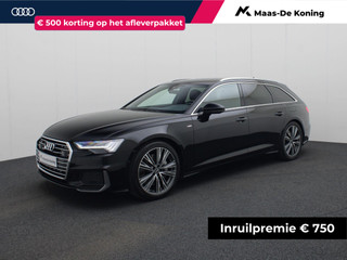 Audi A6 Avant 50 TFSIe 220kW/299PK quattro S edition · B & O sound · Apple/Android Car Play · Adaptive Cruise Control · Navigatie · Leder/stof