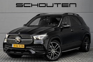Hoofdafbeelding Mercedes-Benz GLE Mercedes-Benz GLE 400d 4M AMG Burmester Airmatic Grijs Kenteken Distronic BTW
