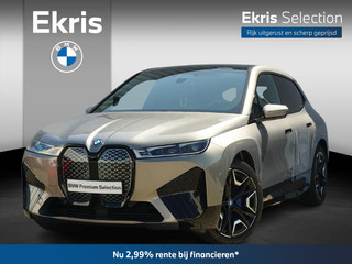 BMW iX xDrive40 Sport Pakket | Luchtvering / Soft-Close / Panoramadak / Comfort Stoelen / Head-up / Laserlight / Harman Kardon | Ekris Selection