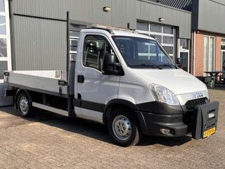 Iveco Daily 35S14G 345 CNG Aardgas ( natural Gas ) benzine Pick-up Open laadbak Cruise controle Trekhaak 3500kg 3-Persoons 1e eigenaar Ex gemeente Btw en bpm vrij voor particulier gebruik!!