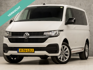 Volkswagen Transporter 2.0 TDI L1H1 28 Highline 150Pk Automaat (APPLE CARPLAY, GROOT NAVI, 3 ZITS, ADAPTIVE CRUISE, PARKEERSENSOREN, LM VELGEN, NIEUWE APK, NIEUWSTAAT)