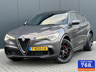 Hoofdafbeelding Alfa Romeo Stelvio Alfa Romeo Stelvio 2.9 V6 AWD Quadrifoglio 510PK - Pano - Harman/Kardon - Adaptive