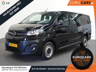 Hoofdafbeelding Opel Vivaro Opel Vivaro 1.5 CDTI L3H1 Dubbele Cabine Edition Airco Navigatie Bluetooth Parkeersensoren 6-Zits Camera