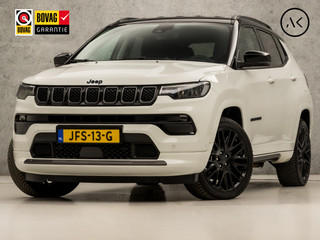 Jeep Compass 4xe 240 Plug-in Hybrid Electric S Automaat 240Pk (GROOT NAVI, APPLE CARPLAY, CAMERA, LEDER, ELEKTRISCHE STOELEN, CRUISE, CLIMATE, NIEUWE APK, NIEUWSTAAT)
