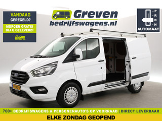 Ford Transit Custom 300 2.0 TDCI L1H1 | Automaat | Airco | Cruise | Carplay | Trekh. | Schuifdeur L+R | Parkeersens. | Stoelverw.