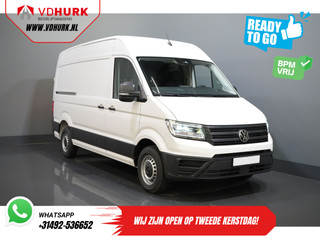 Volkswagen Crafter 35 2.0 TDI 140 pk DSG Aut. L3H3 BPM VRIJ! Virtual Cockpit/ LED/ Camera/ Cruise/ Carplay/ Gev.Stoel