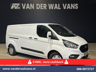 Ford Transit Custom 2.0 TDCI L2H1 Euro6 Airco | Cruisecontrol | LED | Parkeersensoren | 2700KG Trekvermogen Bijrijdersbank