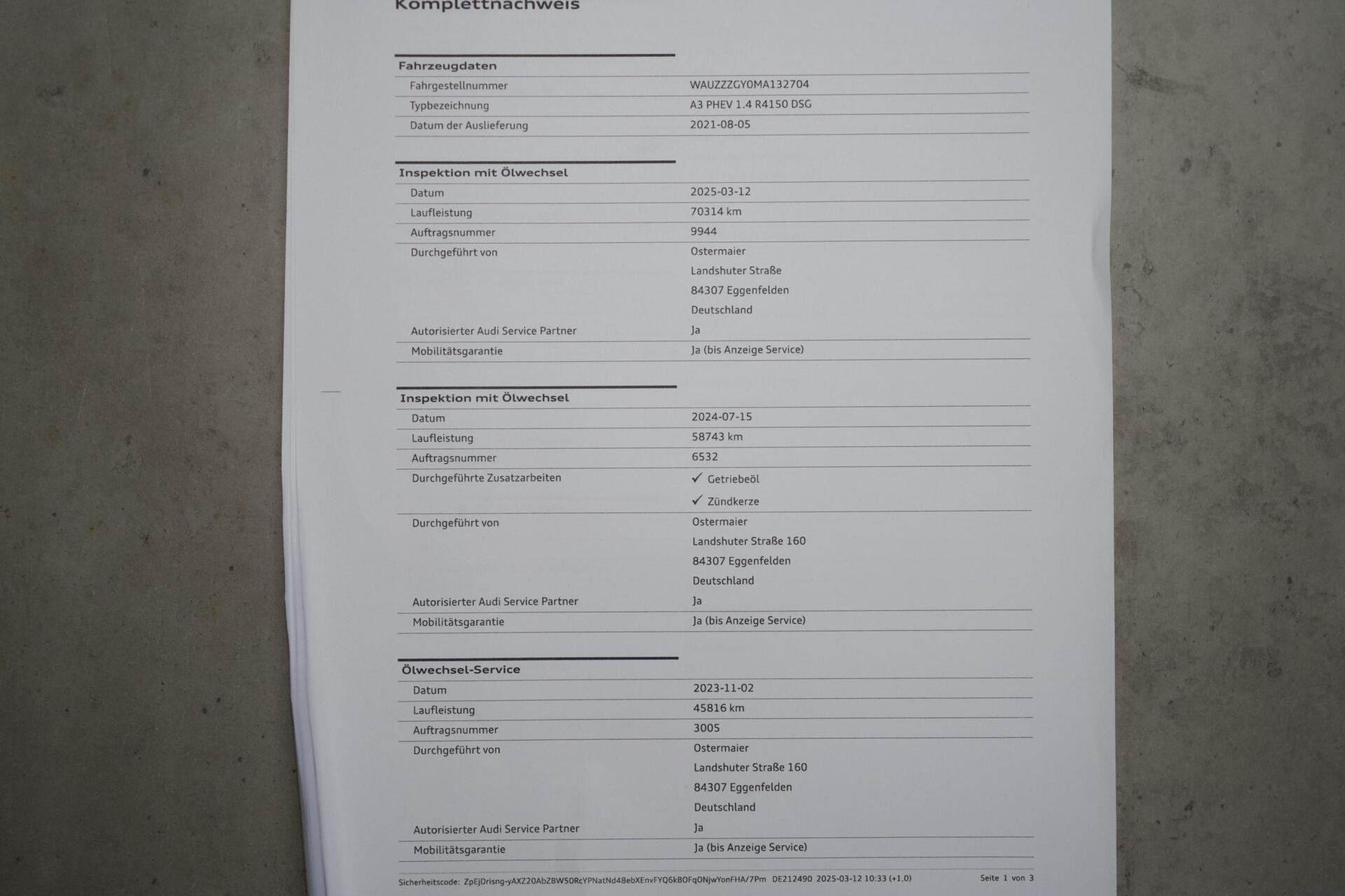 Hoofdafbeelding Audi A3