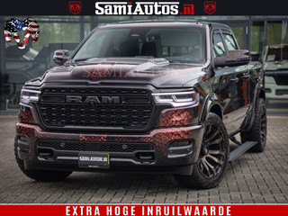 Dodge Ram 1500 COBRA EDITION | Limited Night High Output 540HP 706Nm | Massage + Full Option | De Meest Luxe en Volle Pick-Up in zijn Klasse | Comfortabele Dubbele Cabine met Royale 5 Zitplaatsen | BPM vrij | Nu Leverbaar uit Voorraad | Voorraad Nr 2292 - 5178 | Cobra package is meerprijs |