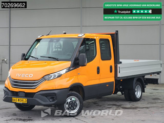 Iveco Daily 35C21 3.0 210PK 2025model Dubbel Cabine Open laadbak 3.5t Trekhaak CarPlay ACC LED Pritsche Pickup Airco Dubbel cabine Trekhaak