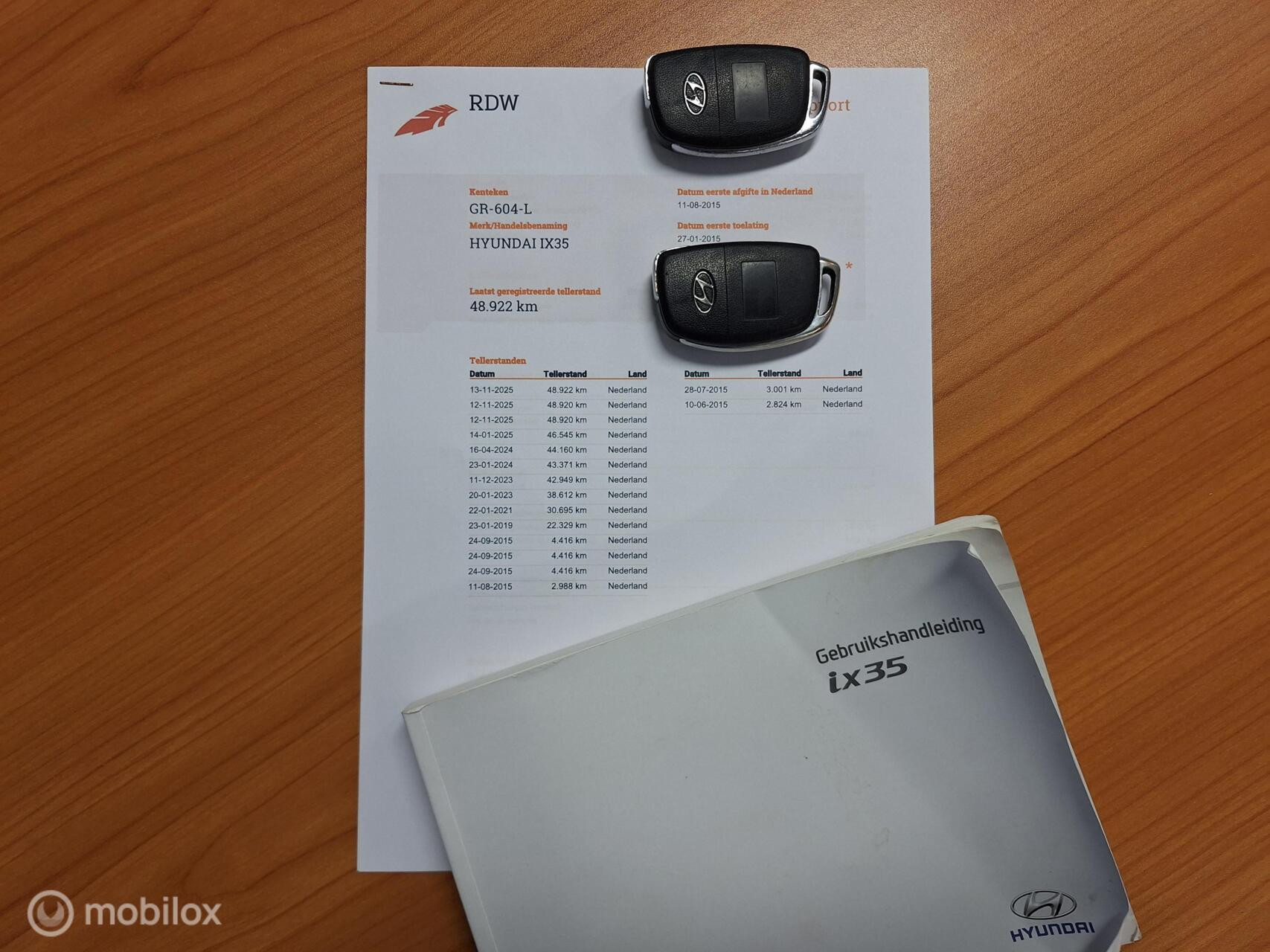 Hoofdafbeelding Hyundai ix35