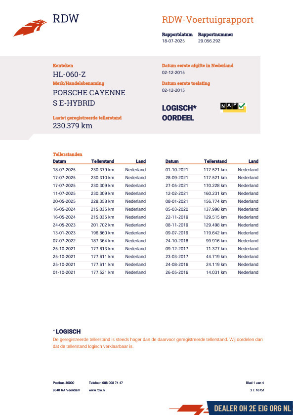 Hoofdafbeelding Porsche Cayenne