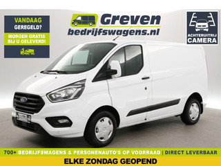Ford Transit Custom 2.0 Ecoblue L1H1 | Airco | Camera | Cruise | 3-Zits | Trekh. | Stoelverw.