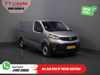 Fiat Scudo 2.0 MJ 145 pk L3 BPM VRIJ! Adapt.Cruise/ Climate/ Keyless/ Carplay/ Camera/ PDC