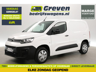 Citroën Berlingo 1.2 PureTech | 111PK | MARGE | Benzine | Airco | Cruise | 3-Zits | Navi | Carplay | Parkeersens.