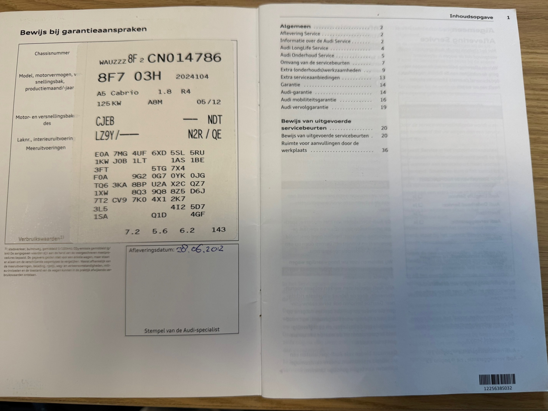 Hoofdafbeelding Audi A5