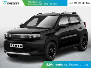 Fiat Grande Panda 1.2 Hybrid Edizione Nero | Automaat | PDC | Airco | Apple Carplay | Cruise | Pack Style |16" All Season banden