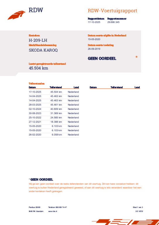 Hoofdafbeelding Škoda Karoq