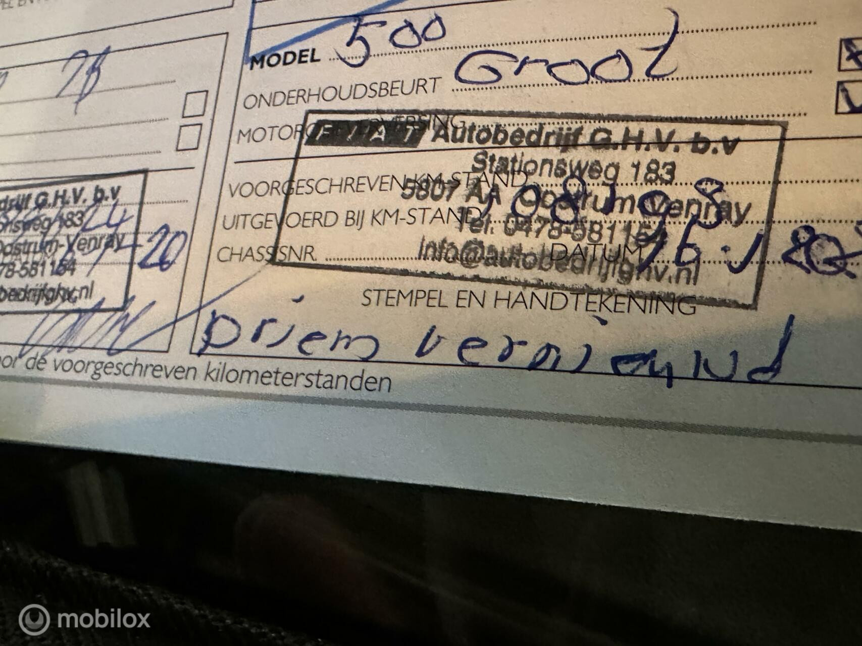 Hoofdafbeelding Fiat 500