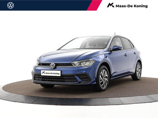Volkswagen Polo 1.0 TSI 95pk Life · Apple/Android Car Play · P-Sensoren · Getint Glas · Airco · 15'' Inch · Garantie t/m 11-09-2027 of 100.000km